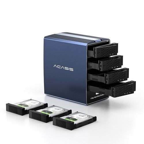 Acasis bay sas - 4, usb