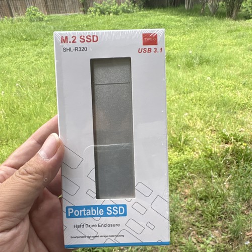 Portable ssd enclosure - m.2,
